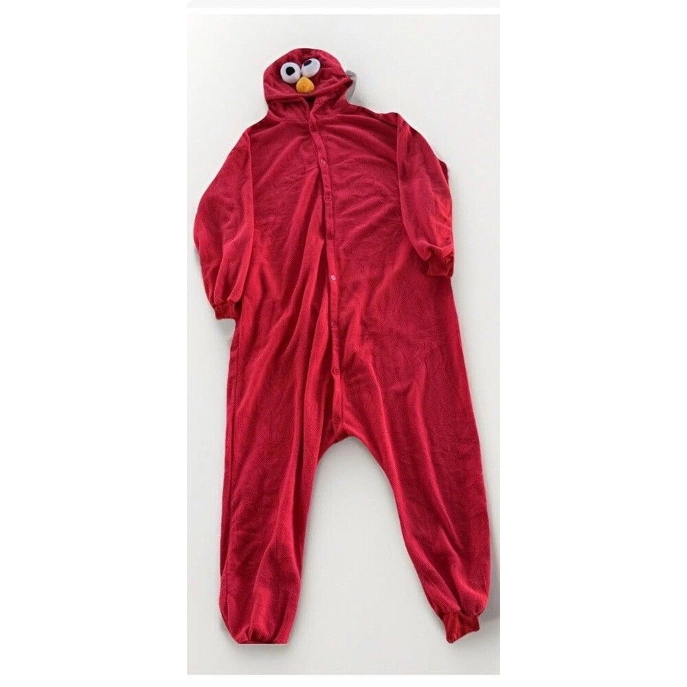 Elmo One Piece Pajamas Toddler (105)4T/5T Unisex Costume Halloween Sesame Street